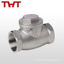 one way water stainless steel fuel check valve